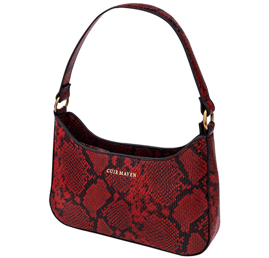 SLYTHERYN MEDIUM SHOULDER BAG - RED