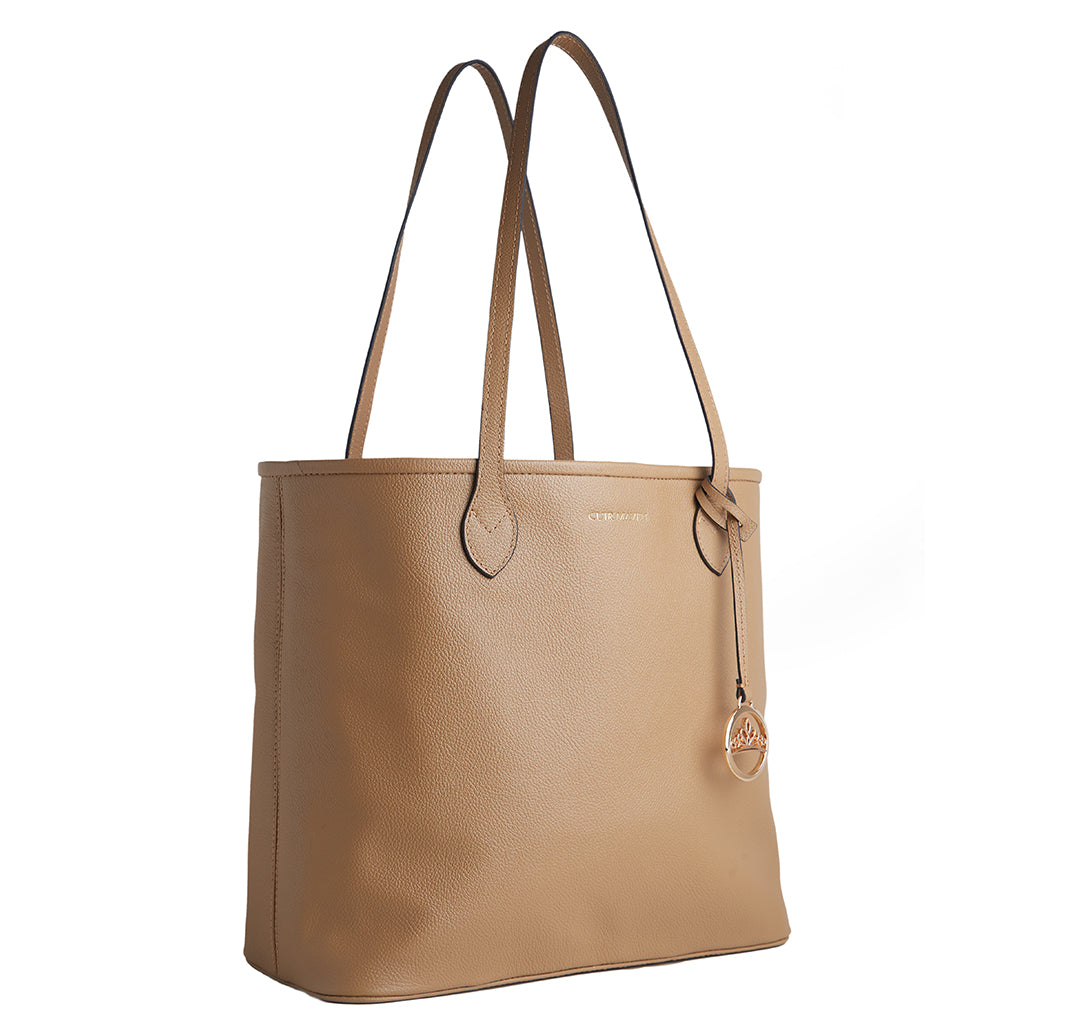 CITYSIDER LARGE TOTE BAG - TAN