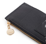 MINI PEBBLE CM CARD HOLDER - BLACK