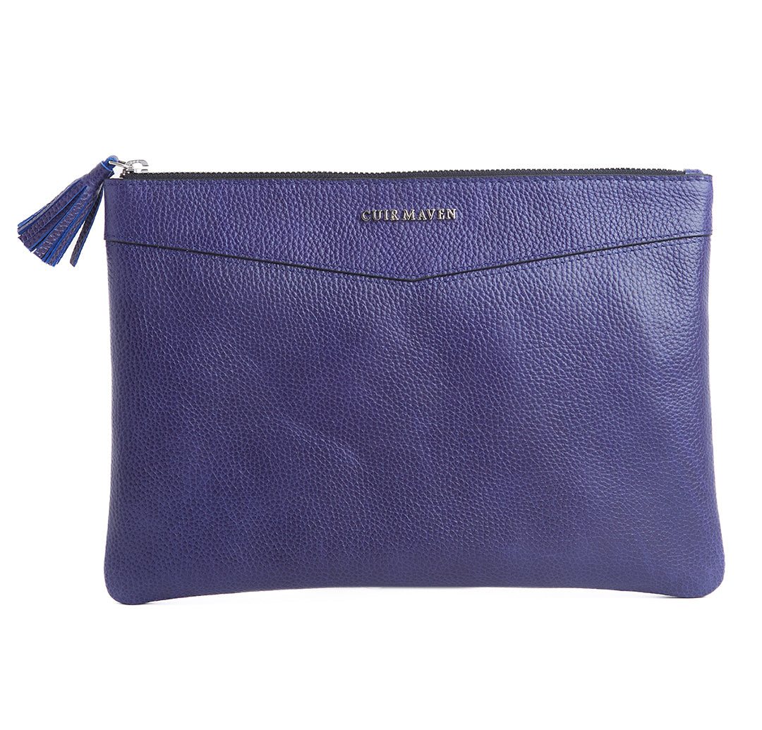 CM MULTI PURPOSE POUCH - INDIGO BLUE BLACK TWO TONE