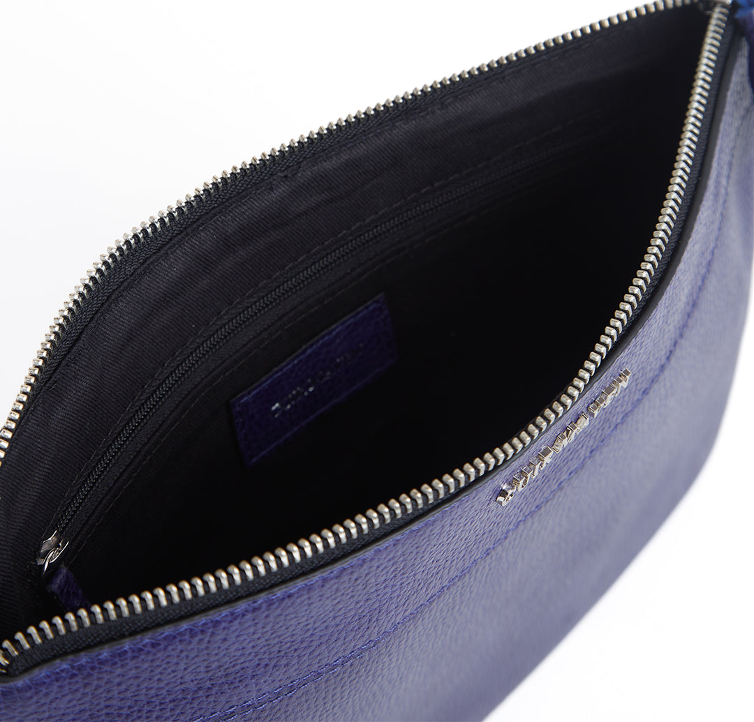 CM MULTI PURPOSE POUCH - INDIGO BLUE BLACK TWO TONE