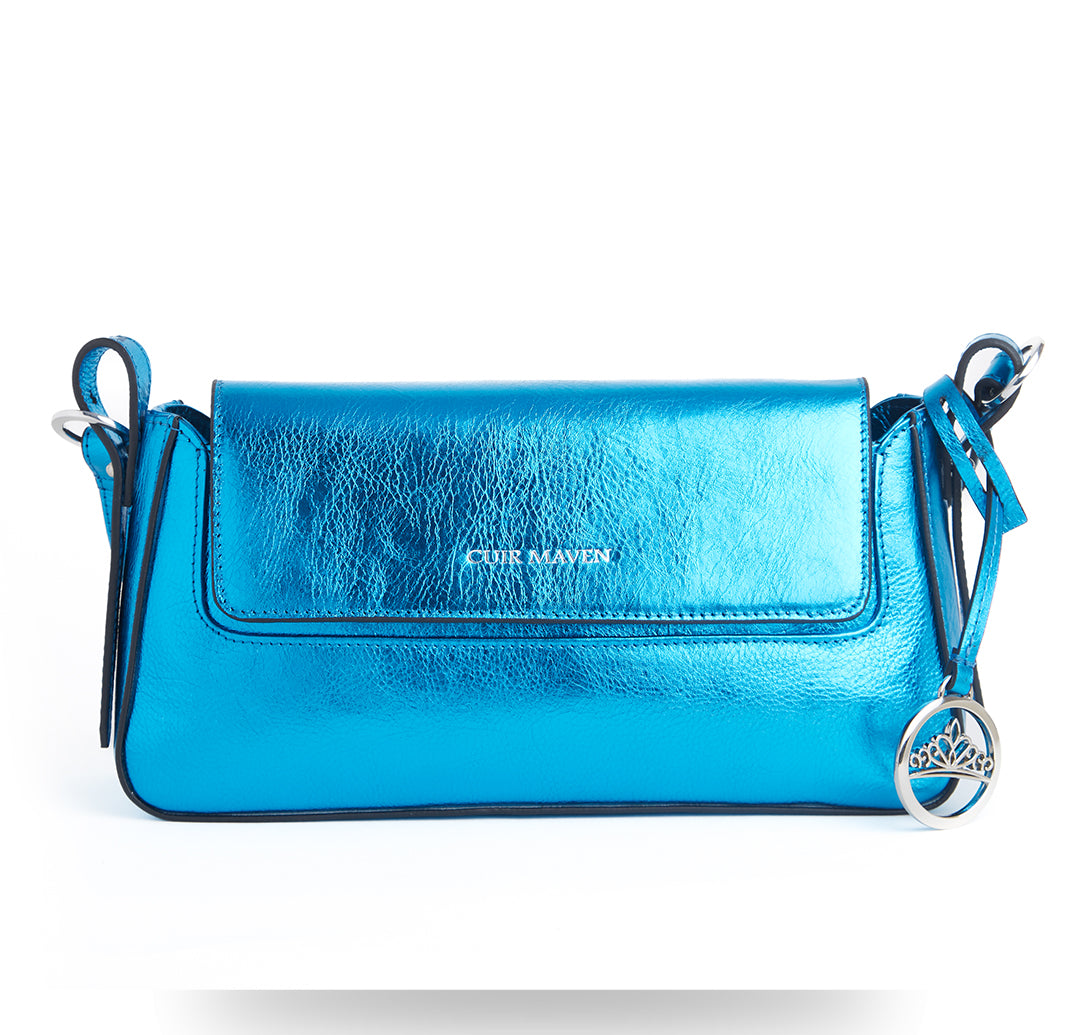 CELESTIAL MEDIUM SHOULDER BAG - MIDNIGHT BLUE