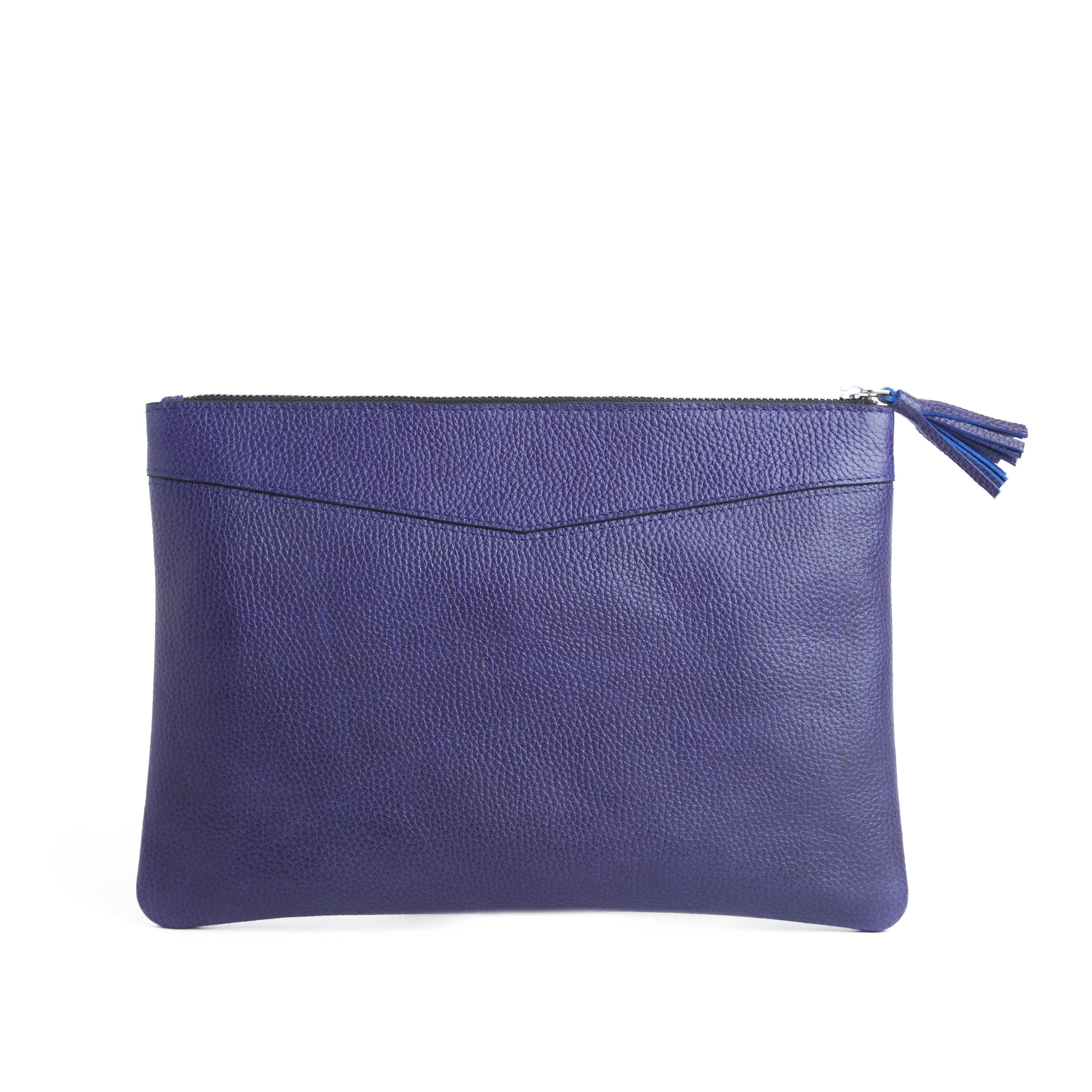 NOIR LARGE TOP HANDLE BAG - INDIGO BLUE BLACK TWO TONE + CM MULTI PURPOSE POUCH - INDIGO BLUE BLACK TWO TONE